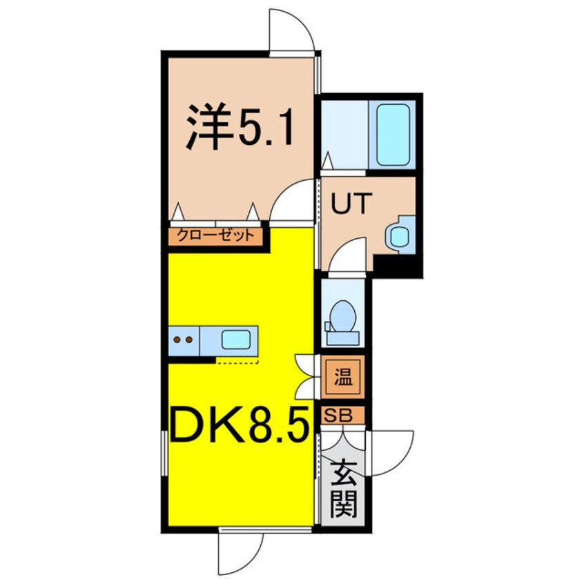 間取図 MM5