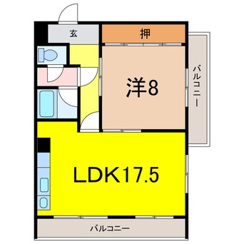 間取図 ポポラーレ緑道