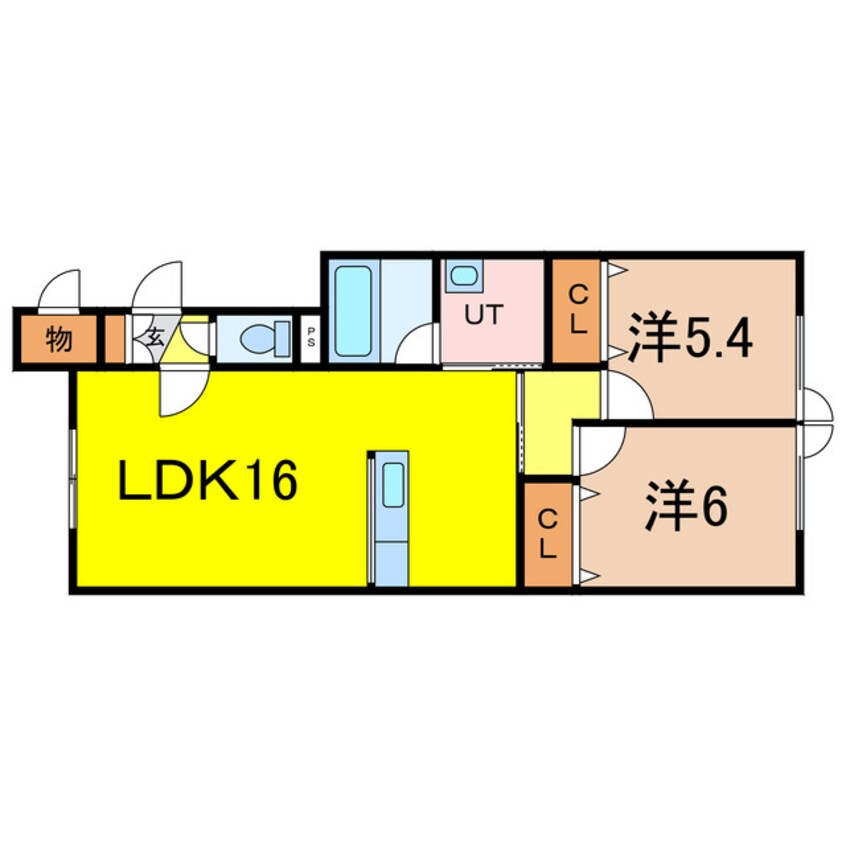 間取図 REO COULEUR