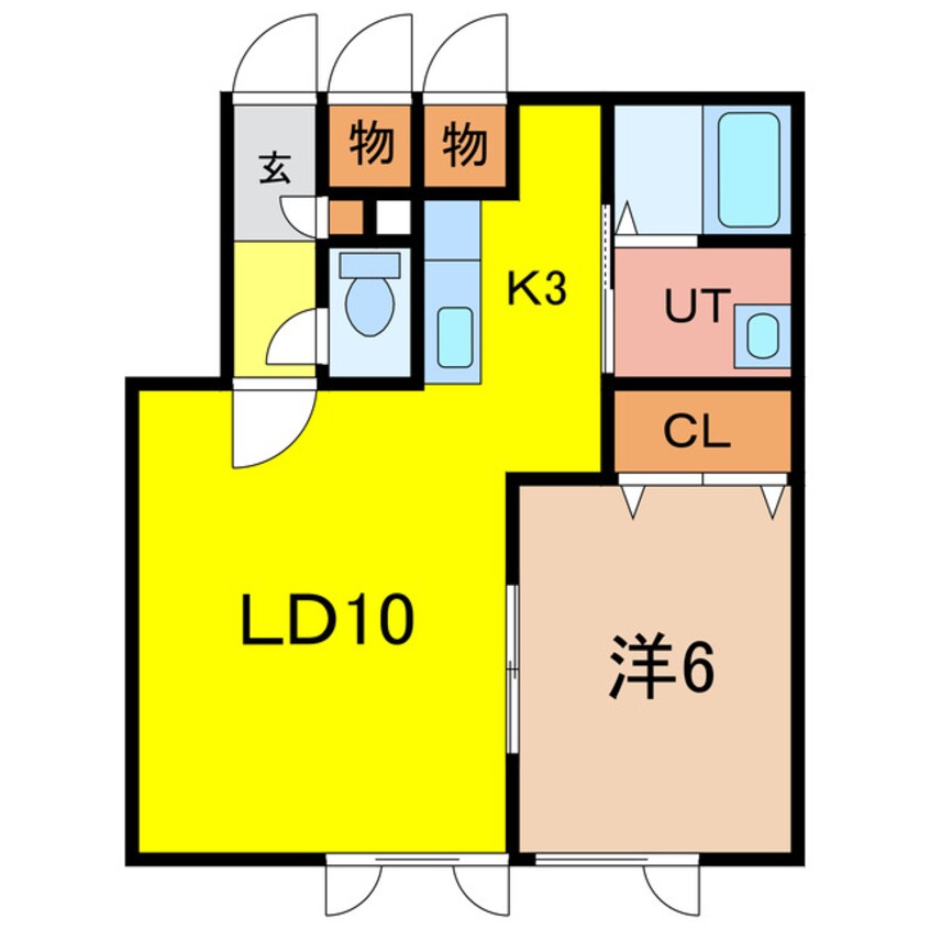間取図 豊華Ｆハウス