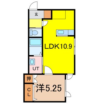 間取図 PrendreⅡ
