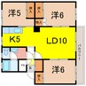 WACORE深川 3LDKの間取り