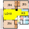 WACORE深川 3LDKの間取り