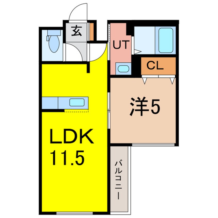 間取図 クレストパレス一条通