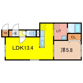 間取図 ルラーシェ422