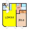 ビアンカ 1LDKの間取り