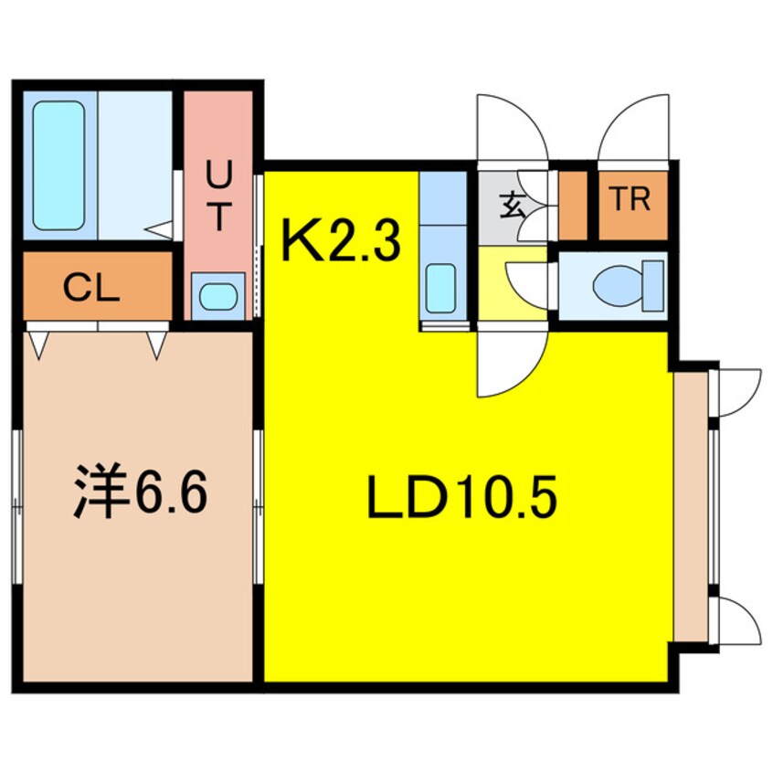 間取図 ヴィラノーブルⅡ