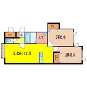 レーヴ春光の間取図