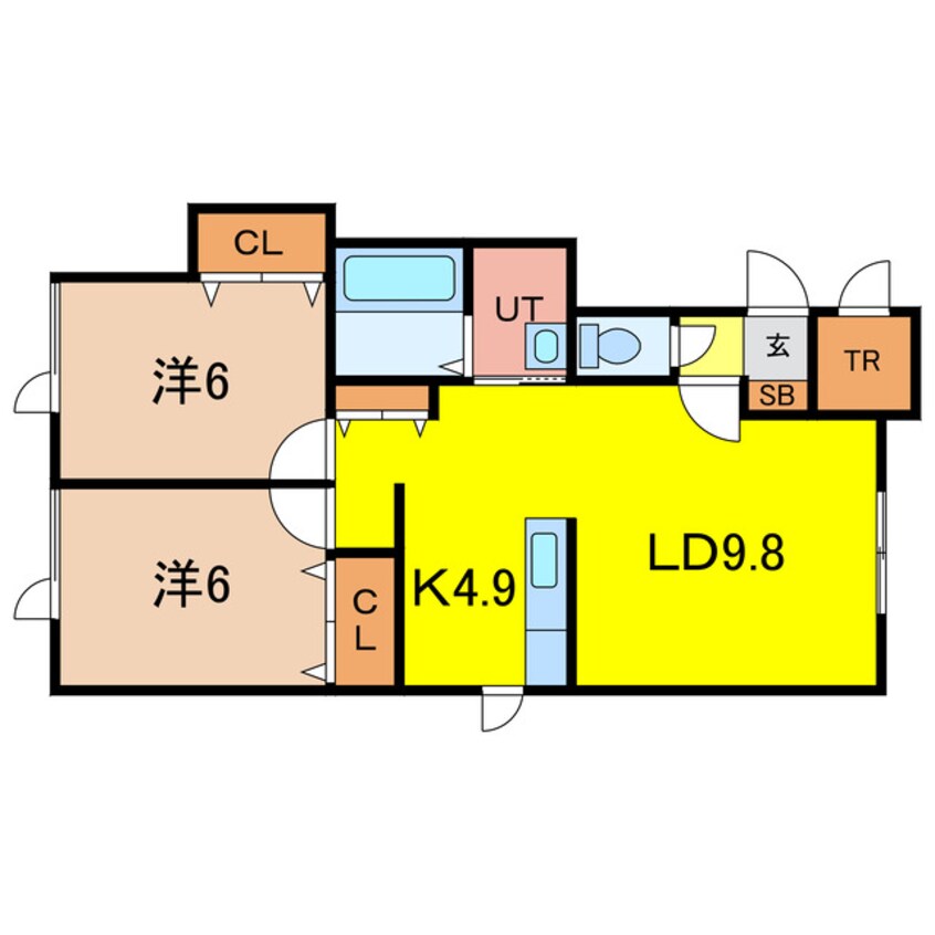 間取図 アベリアⅠ