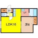 ラ・ヴィエルジュの間取図