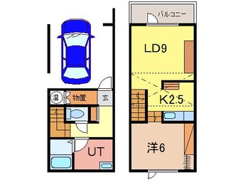 間取図 Ｙ・Ｍ・Ｓ　A