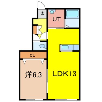 間取図 ツインクル2-1