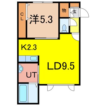 間取図 ブランシェ