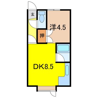 間取図 ハイツコンドウ