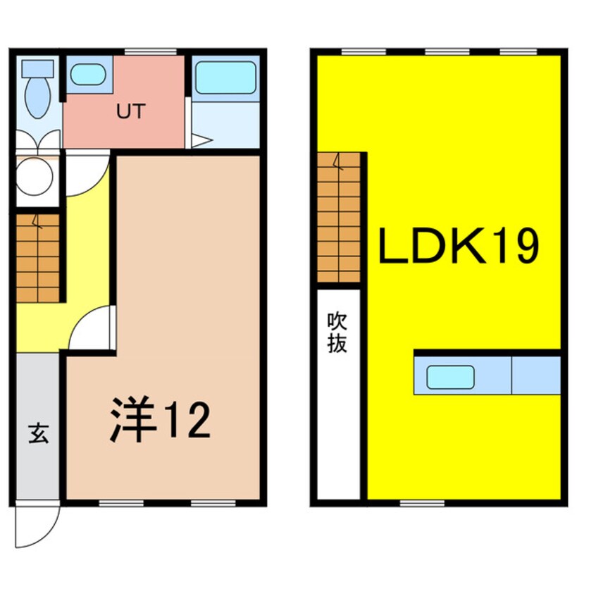 間取図 Y．M．Ｓ　（近文）