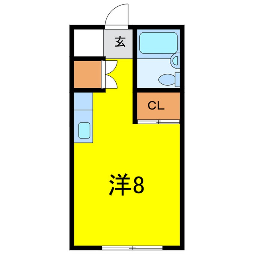 間取図 ヴィラナリー旭川　A棟