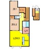 Safety 1.5 2LDKの間取り