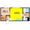 Grandeur永山 1DKの間取り