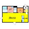 SkyHills 1Kの間取り