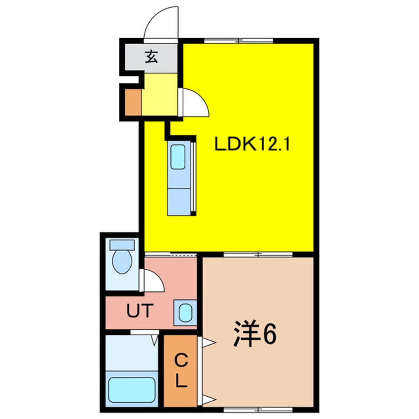 間取図 ベルカーサ1014