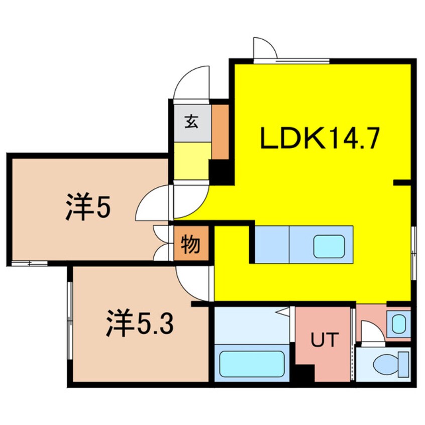 間取図 LX88