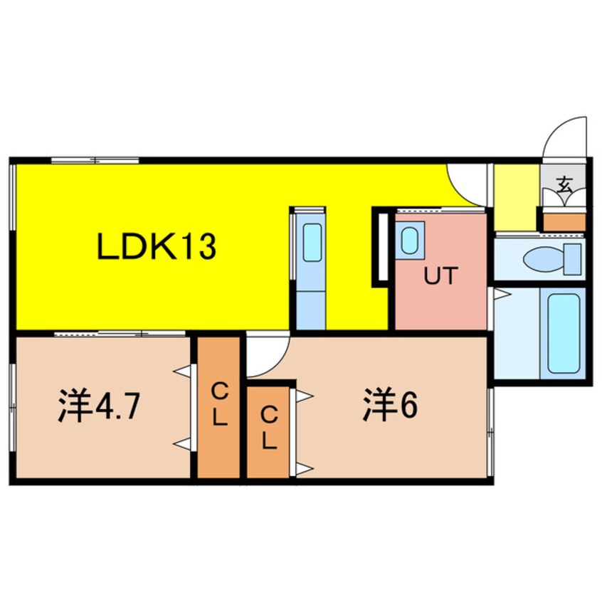 間取図 新築4-24MS