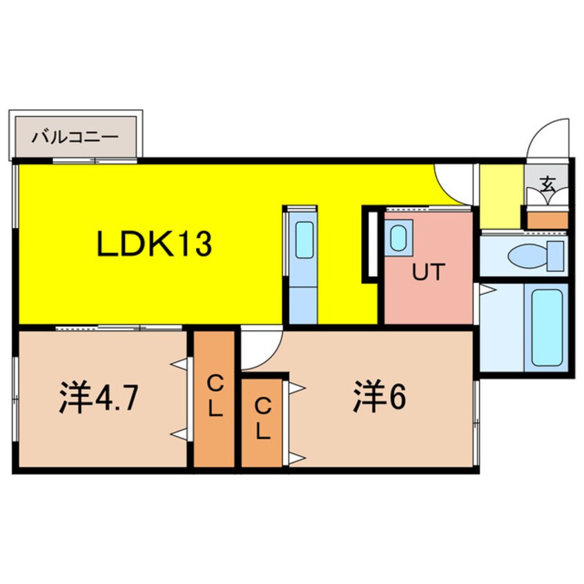 間取図 新築4-24MS