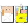 春光台4･9借家 1LDKの間取り