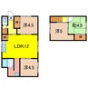 末広東1-5戸建 4LDKの間取り