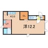 SKD21 1Kの間取り