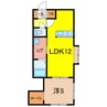 ヴェルヒュッテ旭川東光82 1LDKの間取り