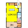 norfino AKEBONOⅡ 1LDKの間取り