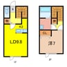 A-fouth 1LDKの間取り