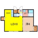 Residence（大雪通）の間取図