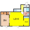 ビープラス 1LDKの間取り