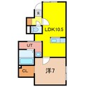 T-SQUAREⅡの間取図
