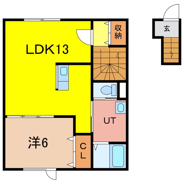 間取り図 IL SOLE BIEI HANAZONO