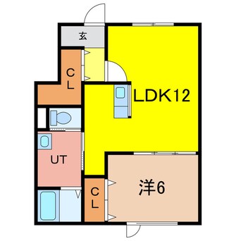 間取図 IL SOLE BIEI HANAZONO