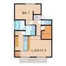 名鉄西尾線/西尾駅 徒歩24分 2階 築33年 1LDKの間取り
