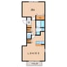 ふれんどバス/一色高校西 徒歩12分 2階 築20年 1LDKの間取り