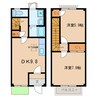 名鉄三河線/碧南駅 徒歩15分 1-2階 築22年 2DKの間取り