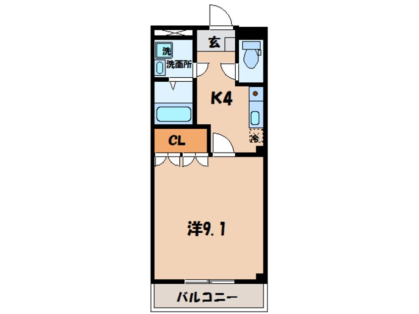 間取図 名鉄三河線/新川町駅 徒歩6分 2階 築20年