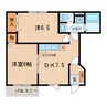 名鉄バス(西尾市)/中畑小学校北 徒歩7分 1階 築20年 2DKの間取り
