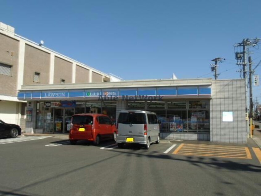 ローソン碧南天王店(コンビニ)まで391m 名鉄三河線/碧南中央駅 徒歩2分 1階 築22年