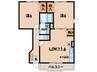 名鉄西尾線/吉良吉田駅 徒歩9分 1階 築22年 2LDKの間取り
