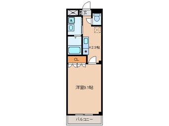 間取図 名鉄西尾線/西尾駅 徒歩30分 2階 築20年