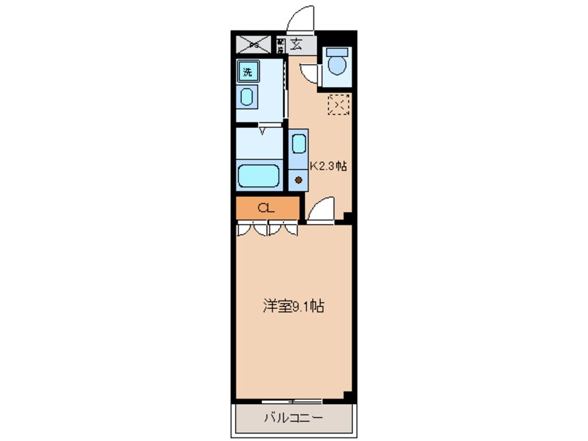 間取図 名鉄西尾線/西尾駅 徒歩30分 2階 築20年