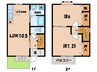 名鉄三河線/碧南駅 徒歩14分 1-2階 築18年 2LDKの間取り