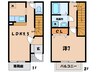 名鉄西尾線/福地駅 徒歩28分 1-2階 築18年 1LDKの間取り