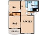 名鉄三河線/新川町駅 徒歩6分 2階 築23年 2LDKの間取り
